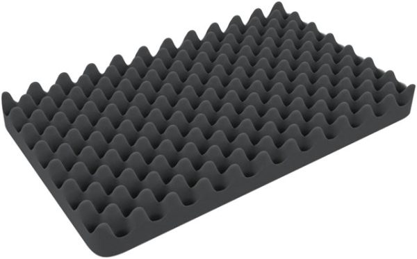 Latest CONVULATED FOAM 2300 X 1910 X 45MM BLACK