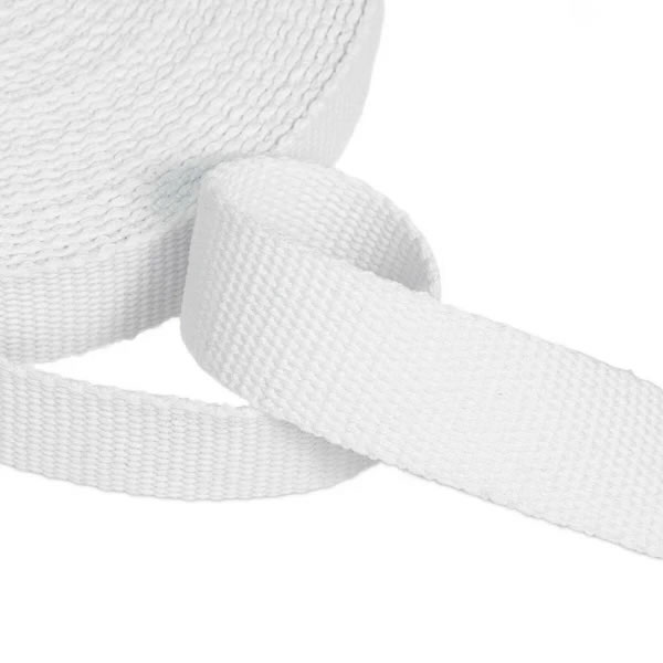 Heavy Duty White Webbing Strap 25mm