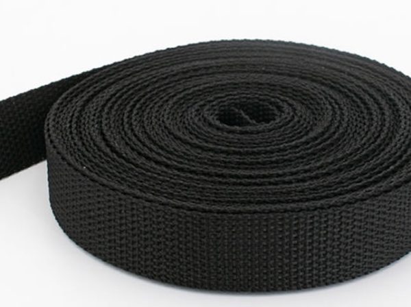 30MM Black Polypropylene Webbing
