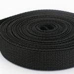 38mm Black Q396 Webbing