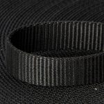 50mm Black Heavy Duty Webbing