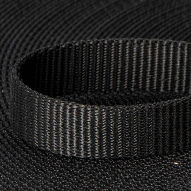50mm Black Heavy Duty Webbing