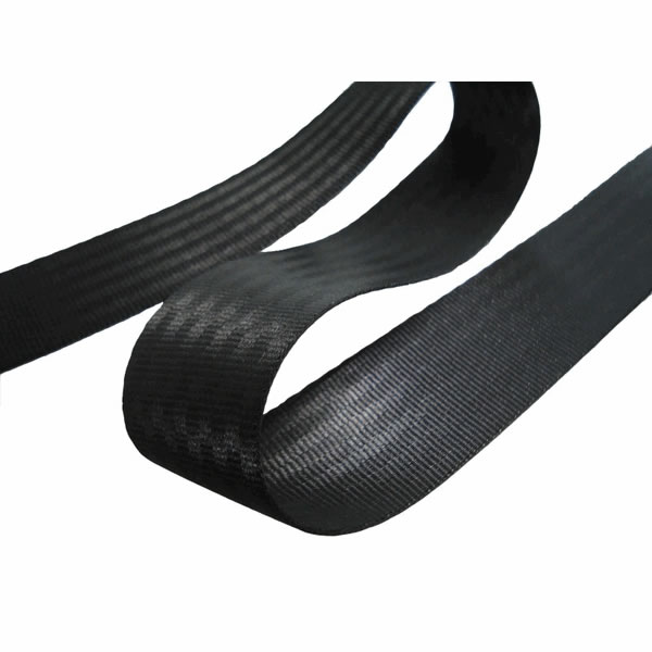 Webbing 50mm Black Seat Belt