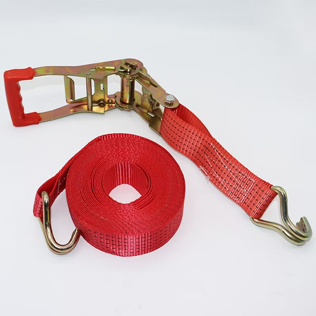 50mm Red Tie Down Webbing