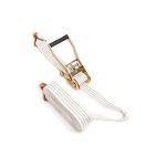 50mm Webbing With Ratchet 6m White