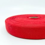 WEBBING TWILL TAPE 25MM RED