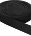 25mm Black polypropylene Webbing