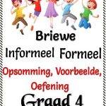 Graad 4 Briewe - Informeel, Formeel, Voorbeeld