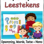 Graad 5,6,7 - Leestekens en Sinsoorte - Opsomming, Woorde