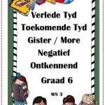 Graad 6  Verlede/Toekomende Tyd, Negatief/Ontkennend