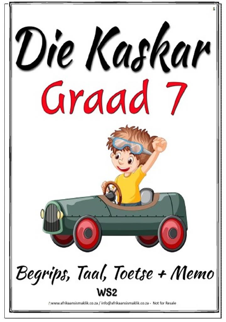 Graad 7 Begrips / Taal Oefening / Eksamen Toetse Graad 7 Begrips / Taal Oefening / Eksamen Toetse - Image 1
