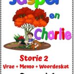 Graad 1  Jasper en Charlie - Storie 2 + Toets + Memo + Woordeskat