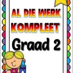Graad 2 Kompleet - AL DIE WERK R499.00