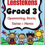 Graad 3 Leestekens Opsommings + Storie + Toetse + Memo