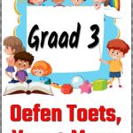 Graad 3 Oefen Toets, Vrae en Memo