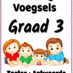 Graad 3  Voorvoegsels en Agtervoegsels