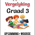 Graad 3 Trappe van Vergelyking