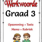 Graad 3 Werkwoorde