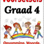 Graad 4 PDF Voorsetsels Opsomming Woorde Toets en Memo