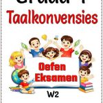 Graad 4 Taal en konvensie Oefen Eksamen W2