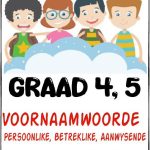 Graad 4 en 5 Voornaamwoorde Opsomming + Toetse + Memo