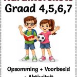 Graad 4,5,6,7 Karakterskets