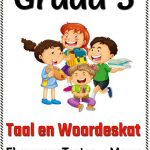 Graad 5 PDF Taal en Woordeskat Oefen Eksamen, 4 Toetse en Memo
