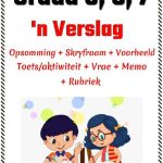 Graad 5, 6,7 'n Verslag - Alles ingesluit