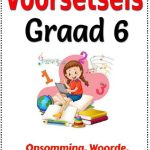 Graad 6 PDF Voorsetsels Opsomming Woorde Toets en Memo