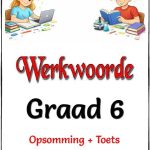 Graad 6 Werkwoorde
