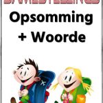 Graad 1-7  Samestellings - Opsomming en woorde