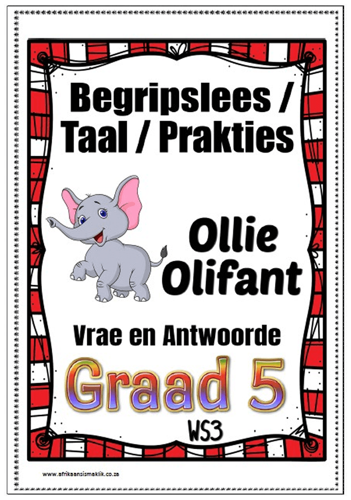 Graad 5 - Begripslees, Taal en Prakties Met Memo Graad 5 - Begripslees, Taal en Prakties Met Memo - Image 1