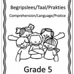 GRAAD 5 - PDF - Begripslees, Taal en Prakties Met Memo