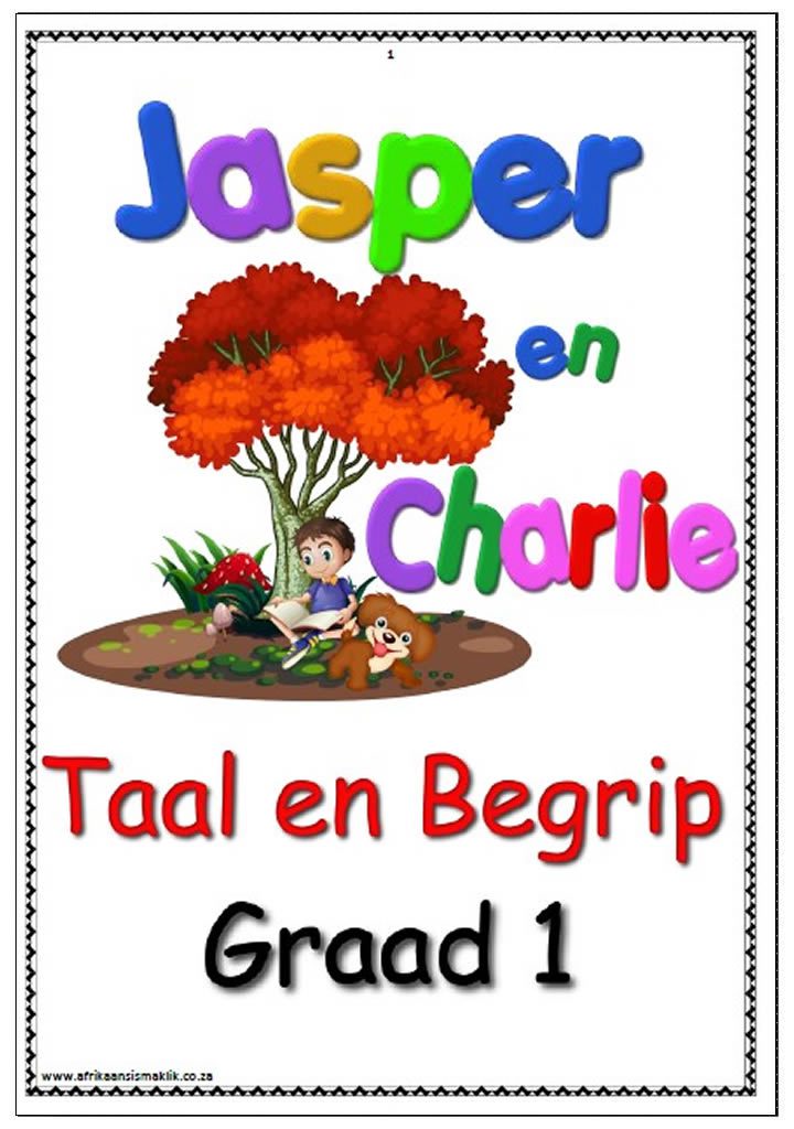 Graad 1 Taal en Begripstoets Jasper en Charlie Graad 1 Taal en Begripstoets Jasper en Charlie - Image 1